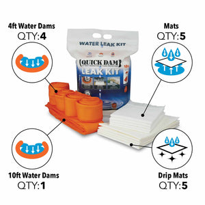 Quick Dam Indoor Flood Leak Kit