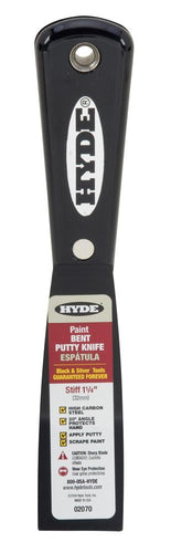 Hyde Bent Carbon Putty Knife 1-1/4in
