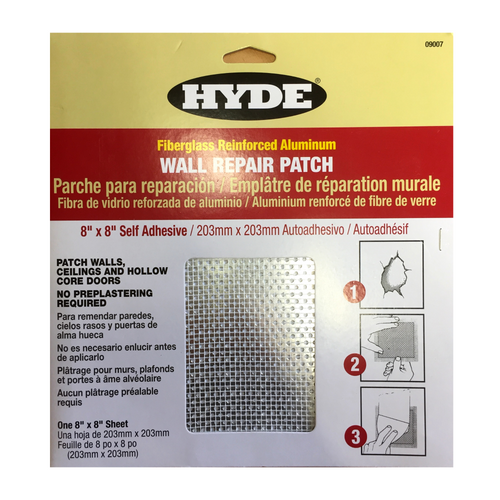 Hyde Self Adhesive Wall Patch 8in x 8in (200mm)