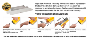 TapeTech 7in Premium Finishing Knife *NEW
