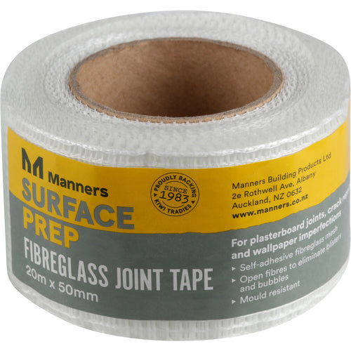 MANNERS Fibreglass Joint Tape 20m x 50mm