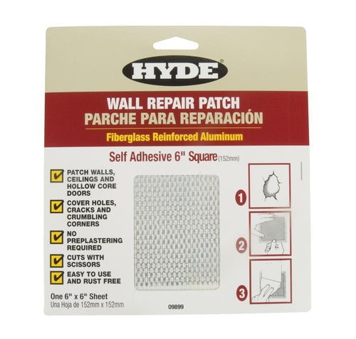 Hyde Self Adhesive Wall Patch 6in x 6in (150mm)