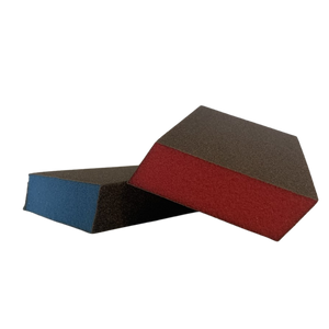 Manners Dual Angle Sanding Sponge Fine/Fine (RED)