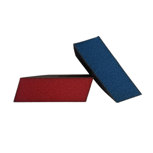Manners Dual Angle Sanding Sponge Fine/Fine (RED)